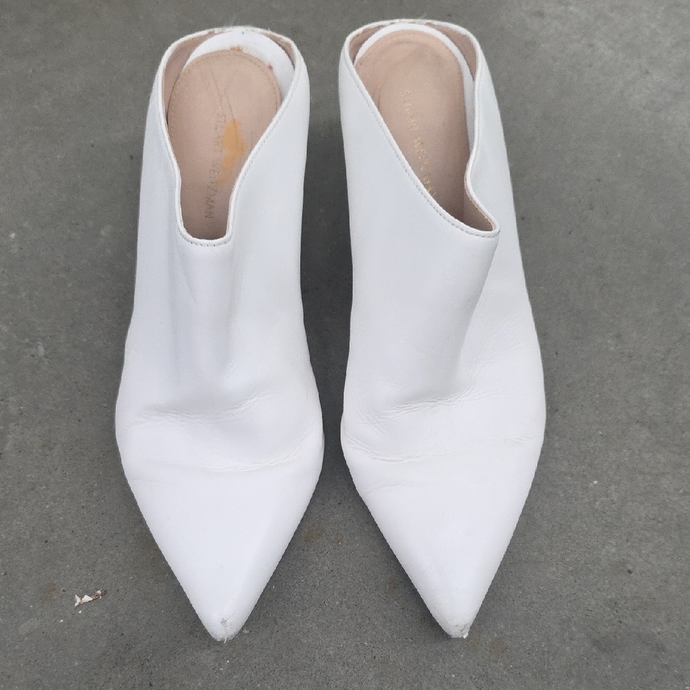 Stuart Weitzman Elegant White Women's Shoes
